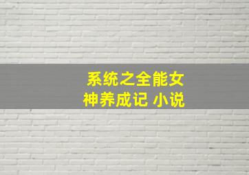 系统之全能女神养成记 小说